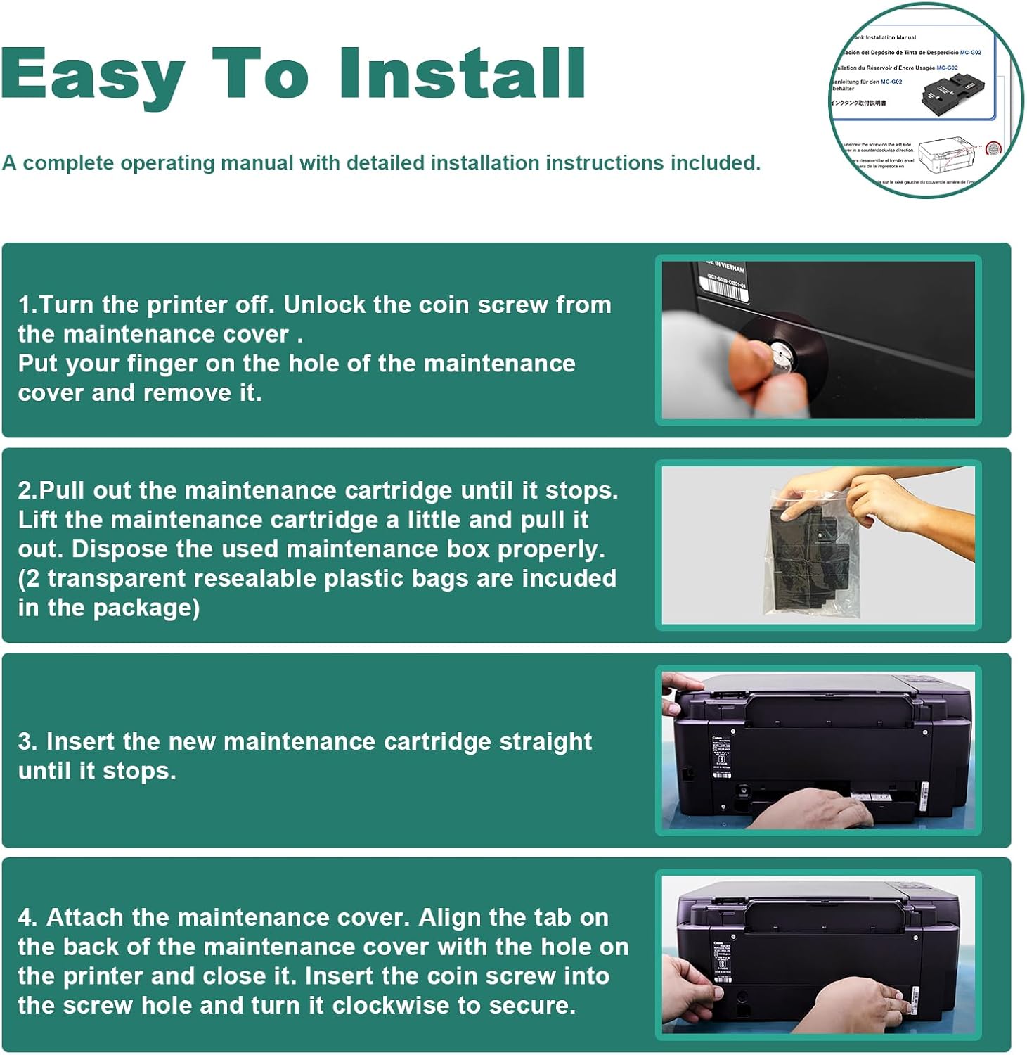 Review do Cartucho de Manutenção MC-G02: Testado por 30 dias na Canon