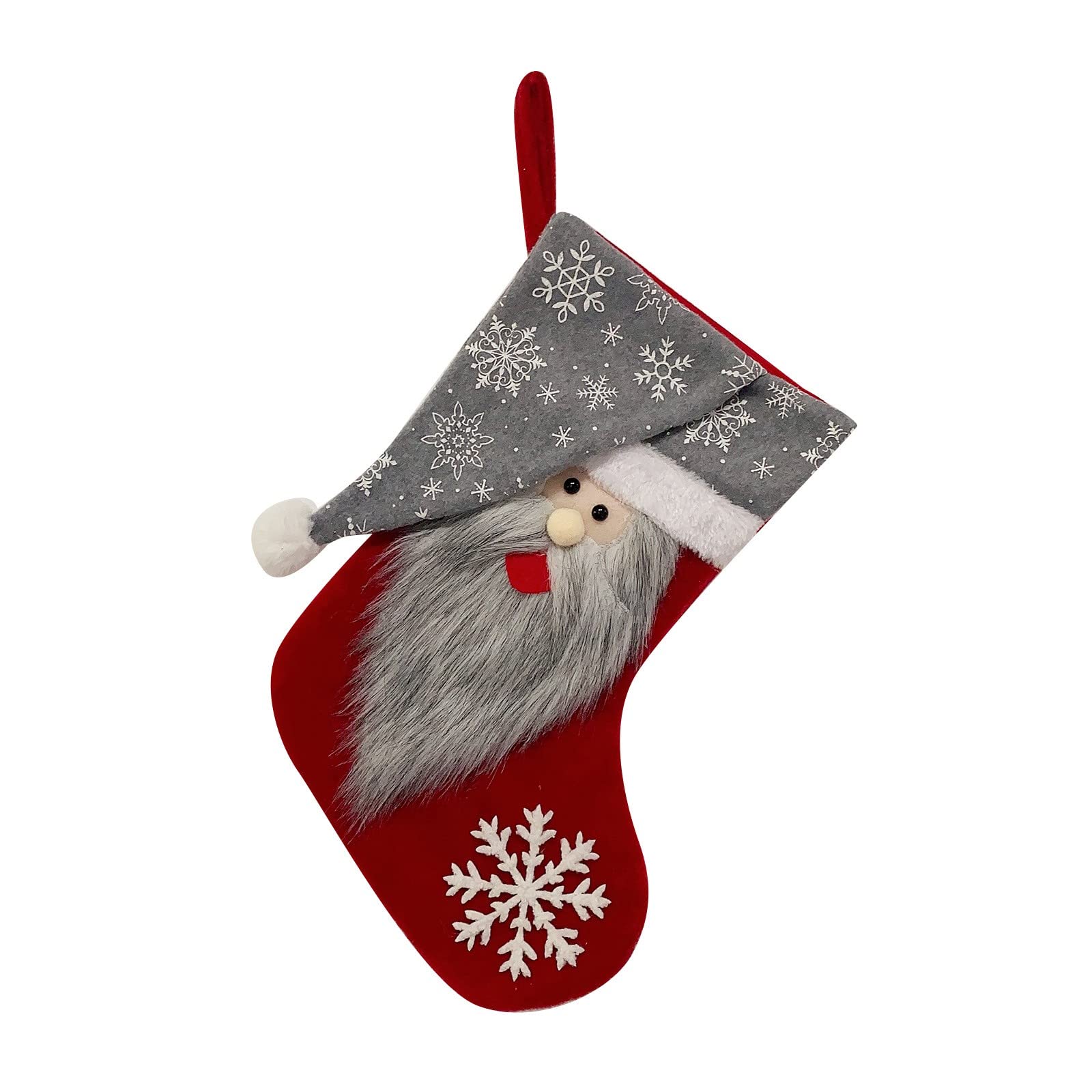 Senya Weihnachtsstrümpfe 2 Stück – 45,7 Cm Große Socken Mit Schneeflocken-Druck