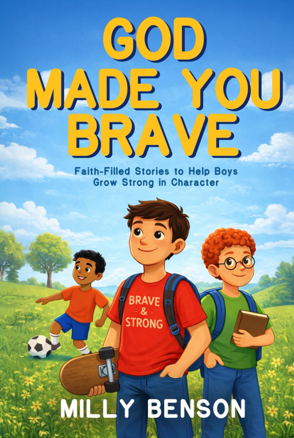 God Made You Brave: Inspiring Christian Stories for Boys Aged 8–12 to Build Confidence, Courage and Character (God Made You Series)