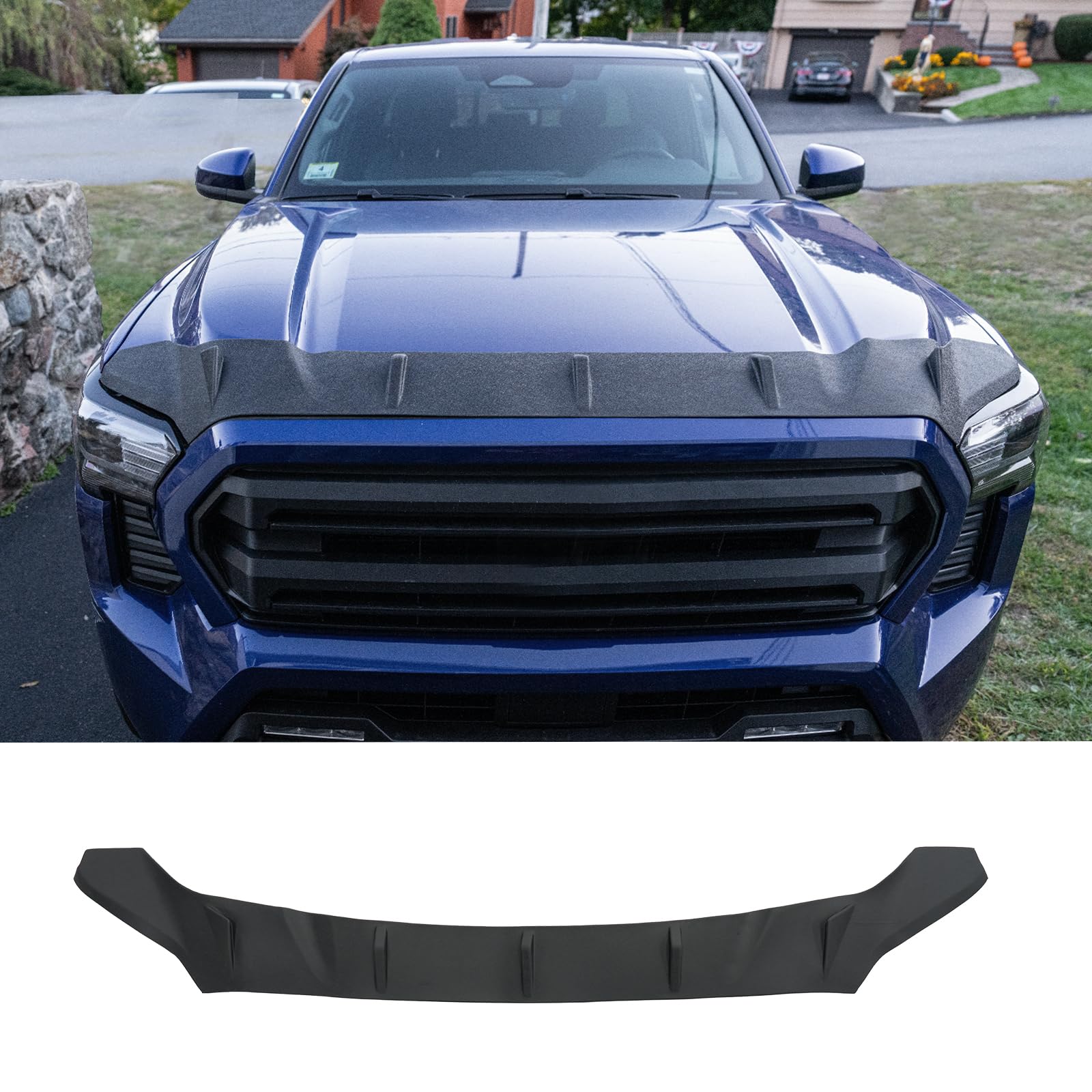 tpe hood protector compatible with 2024 2025 2026 toyota tacoma 2025 2026 toyota 4runner hood shield hood deflector hood guard for tacoma accessories