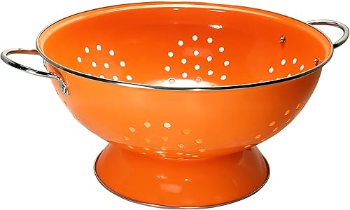 Miniatura 22 de Colador de Reston Lloyd, color azul índigo, 1 Cuarto de galón, Rojo Rojo -,Índigo,Limón,Naranja,Negro