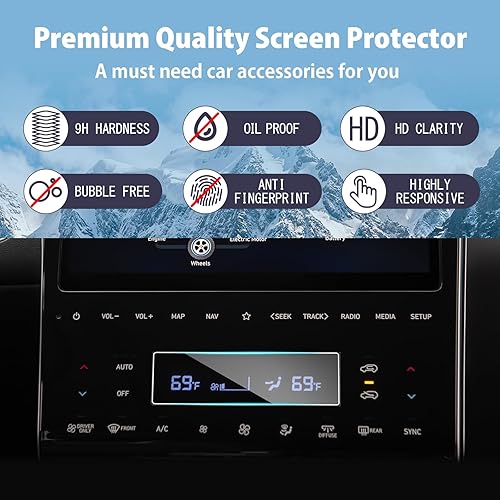 Miniatura 41 de ZCLINKO LUWU - Protector de pantalla para Hyundai Santa Cruz 2022 2023 2024 (Limited/Night/SEL/XRT/SE) de 10.25 pulgadas, accesorios de pantalla
