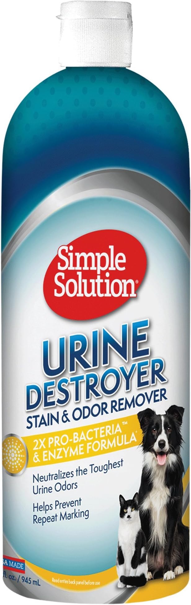 Simple Solution Pet Urine Destroyer, 32 oz, USA Made