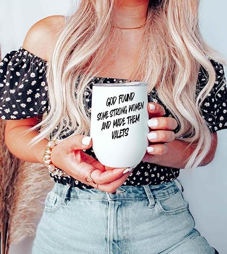 Miniatura 4 de Funny Gift Men Of God Gifts - Husband Dada Papaw Family with Prayers - 12 Oz White Stainless Steel Wine Tumbler