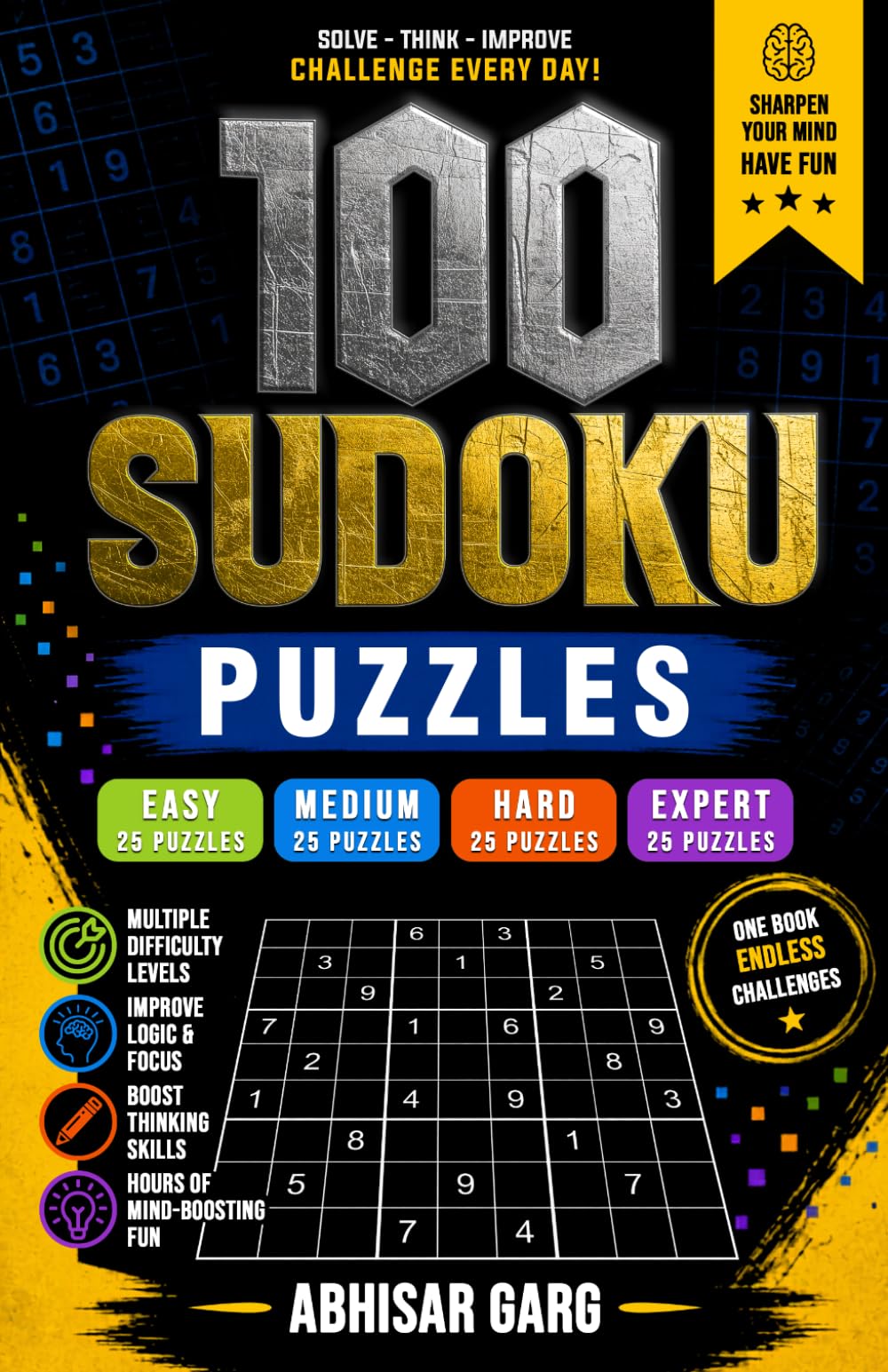 100 Sudoku Puzzles (Sudoku Master Collection)