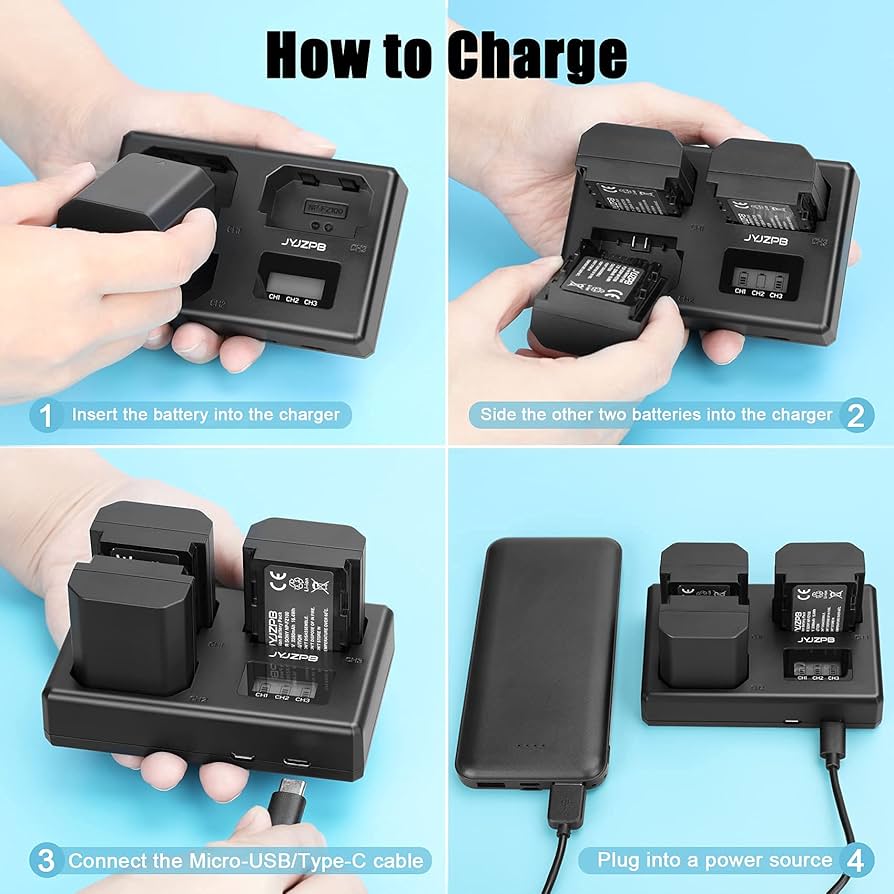 Amazon.com : JYJZPB 3 Pack NP-FZ100 Replacement Battery