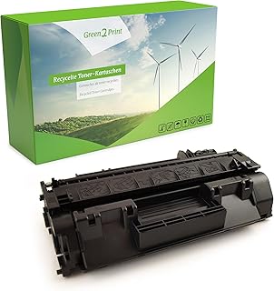 Green2Print Toner Black 2300 Pages Replaces HP CE505A, 05A Suitable for HP Laserjet P2035, P2055D, P2055DN, P2055, P2055X