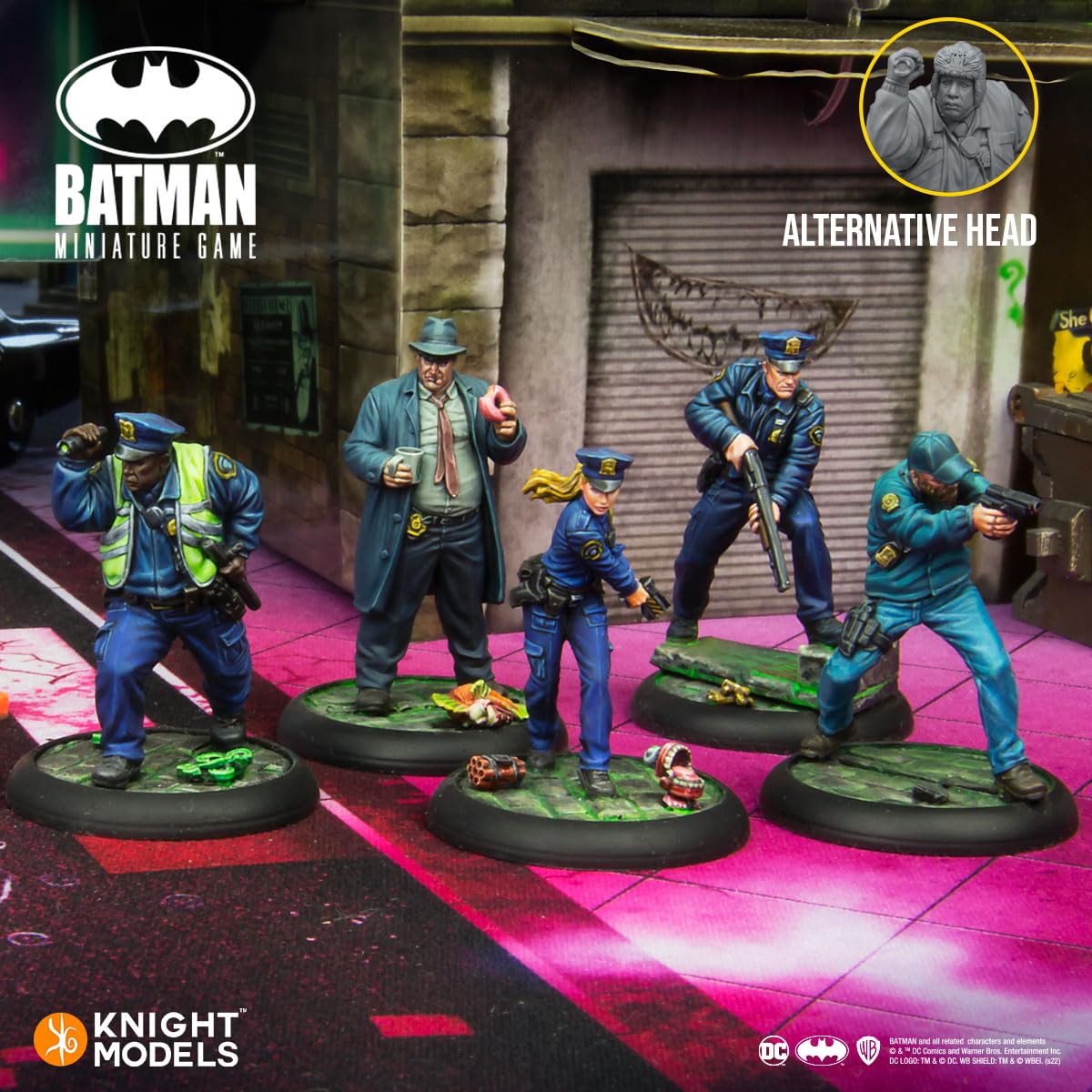 FIGURINE BATMAN MINIATURE DC BMG Game Knight Models - Two-Face EUR 41
