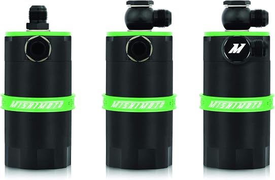 Mishimoto Baffled Oil Catch Can، Green