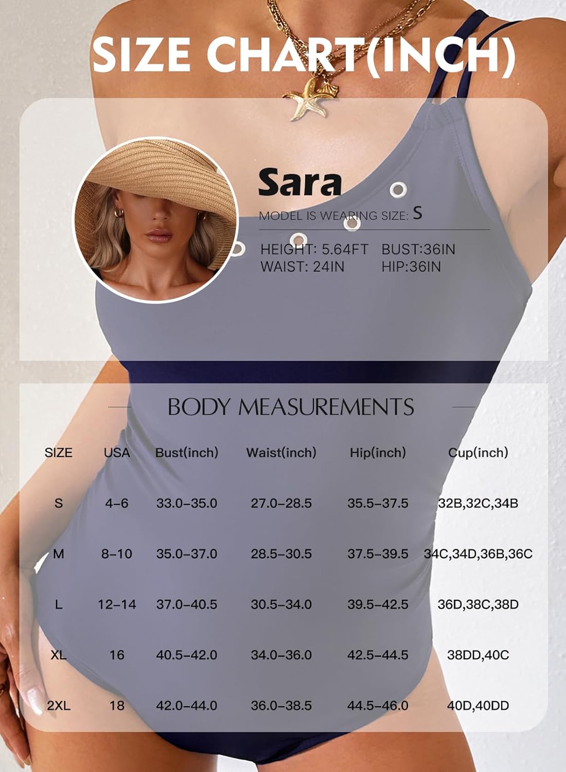 Herseas Women’s One Piece Swimsuits One Shoulder Tummy Control Grommet Eyelet Bathing Suits Slimming Beach Swimwear