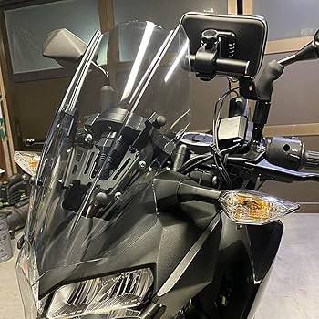 Amazon | Z400 Z250 バイク部品 オートバイのフロントガラス スポーツ