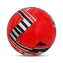 Nivia Blade Machine Stitched Football - Red/Outer Material:PVC (Size: 3) gallery image