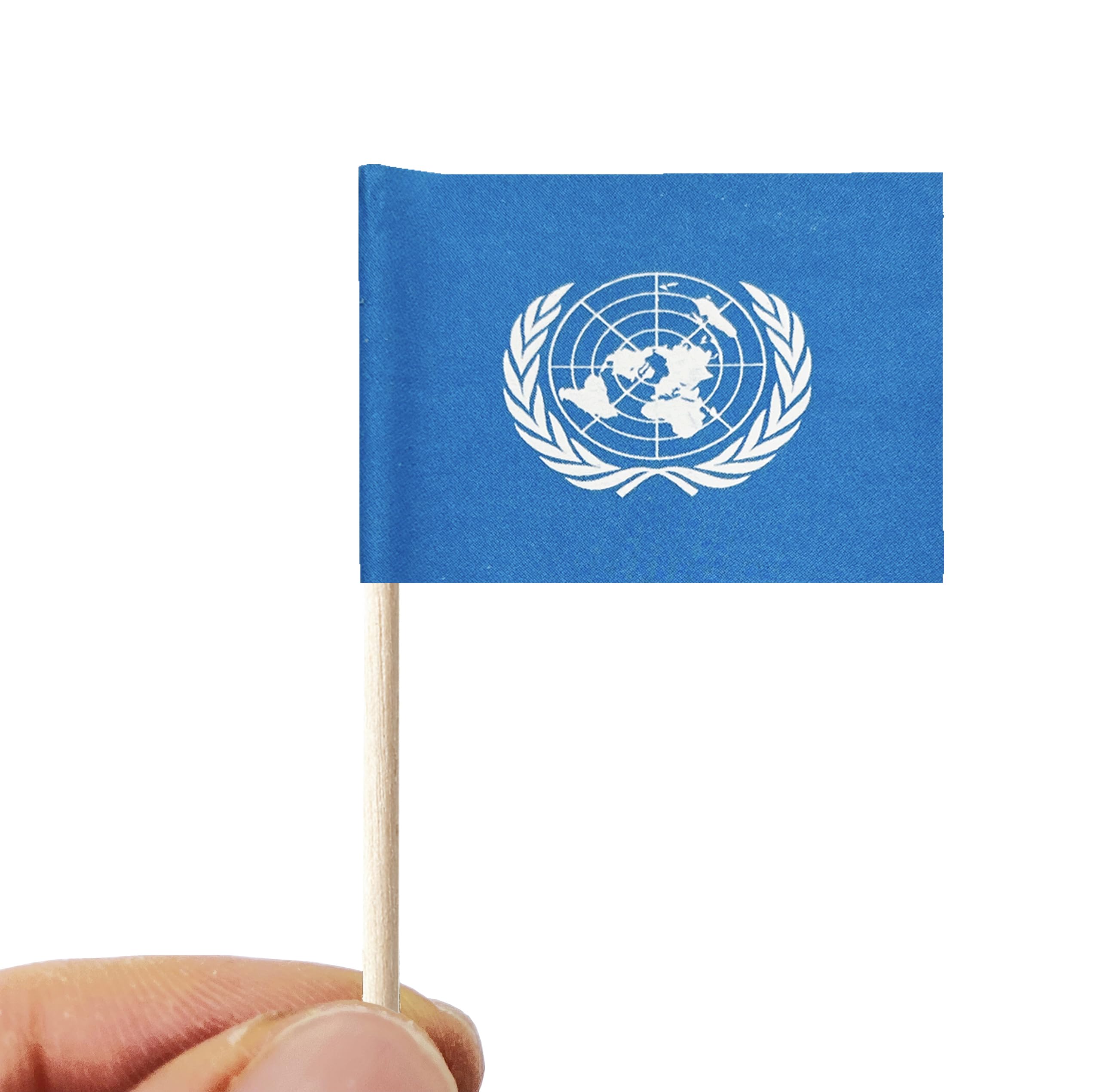 100 Zahnstocher Mit Indiana-Flagge – Für Cupcakes, Partys & Dekoration