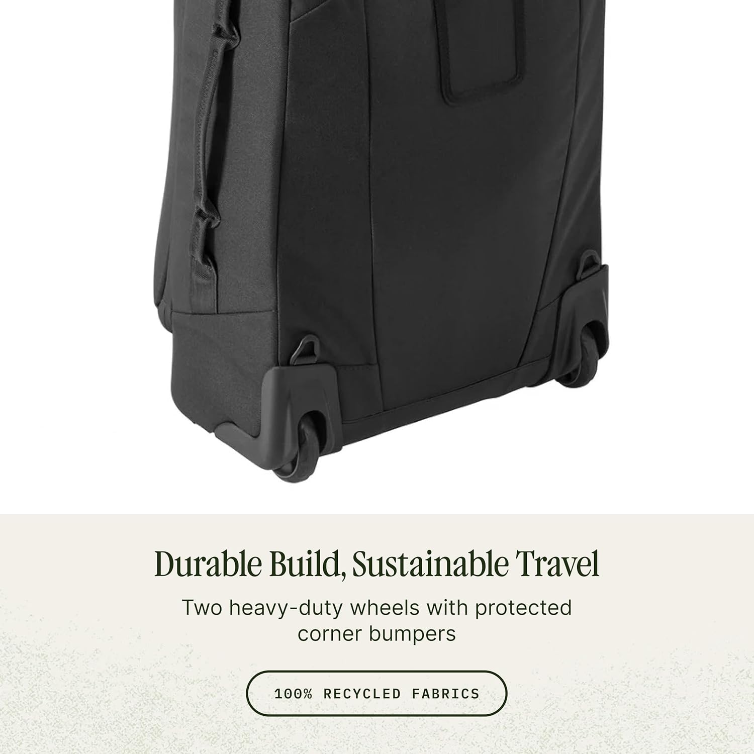 Eagle Creek Expanse 2-Wheel 21.25" Convertible International Carry-On Luggage – Backpack Straps – Durable, Water-Resistant, Lightweight – Travel-Ready Suitcase – Midnight Black