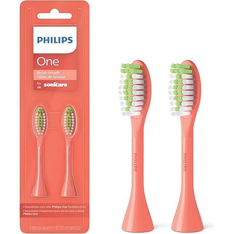 Philips One by Sonicare, 2 Brush Heads: Unlock a Bright, White Smile