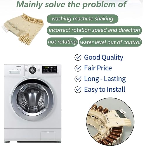 Miniatura 5 de DC31-00098A Motor de Lavadora Rotor Sensor de Posición Pieza de Repuesto para Lavadora Samsung Kenmore EAP4204673 AP4578642 PS4204673 2068316