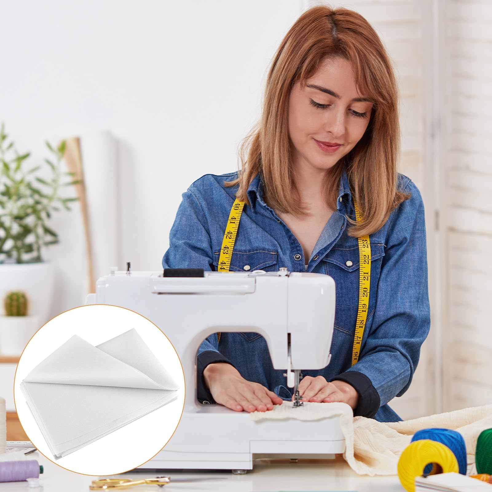 novely® Viva Vlies Rückseitenvlies aus Polyester, weicher Inlett- und Polstervlies Innenstoff