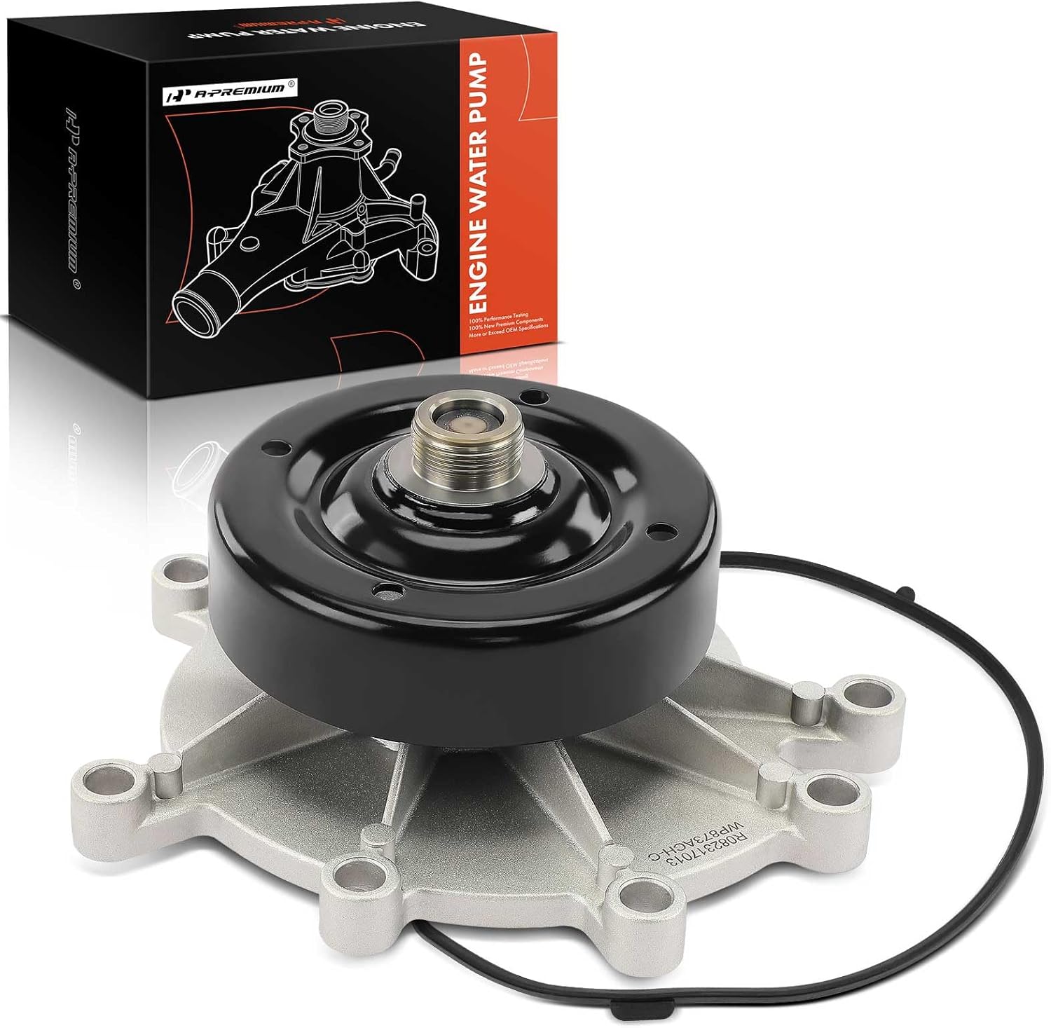 A-Premium Engine Water Pump [8Cyl 4.7L 6Cyl 3.7L, SOHC] w/Seal Compatible with Dodge, Jeep, Ram, Mitsubishi, Chrysler Cars - 2000-2013 - Dakota, Durango, Ram 1500, Grand Cherokee, Liberty and More