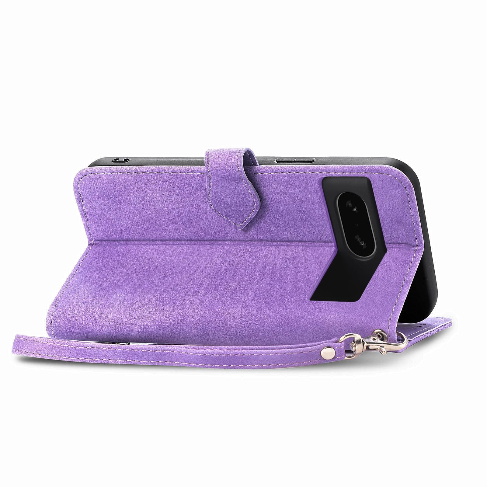 Flip Cover Per Google Pixel 7 Pro, Custodia in Pelle PU a