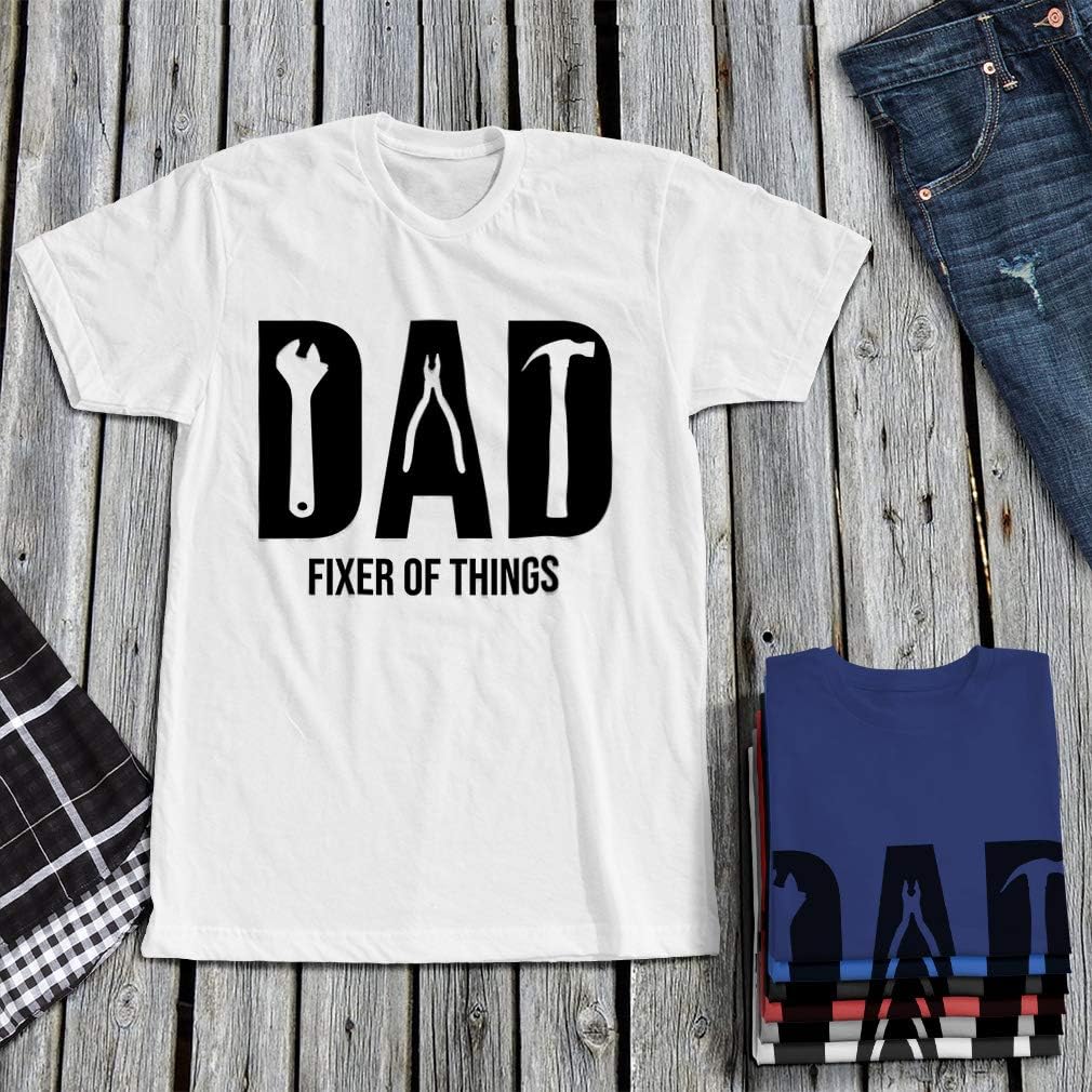 Download Amazon Com Funny Graphic T Shirts Dad Fixer Of Things Papa Daddy Love Father Cotton Top Clothing Shoes Jewelry