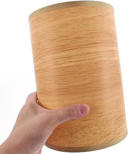 Miniatura 5 de Yardwe Pantalla de lámpara cilíndrica, cubierta de luz reemplazable para lámpara de mesa con diseño vintage, suaviza la luz para protección ocular,