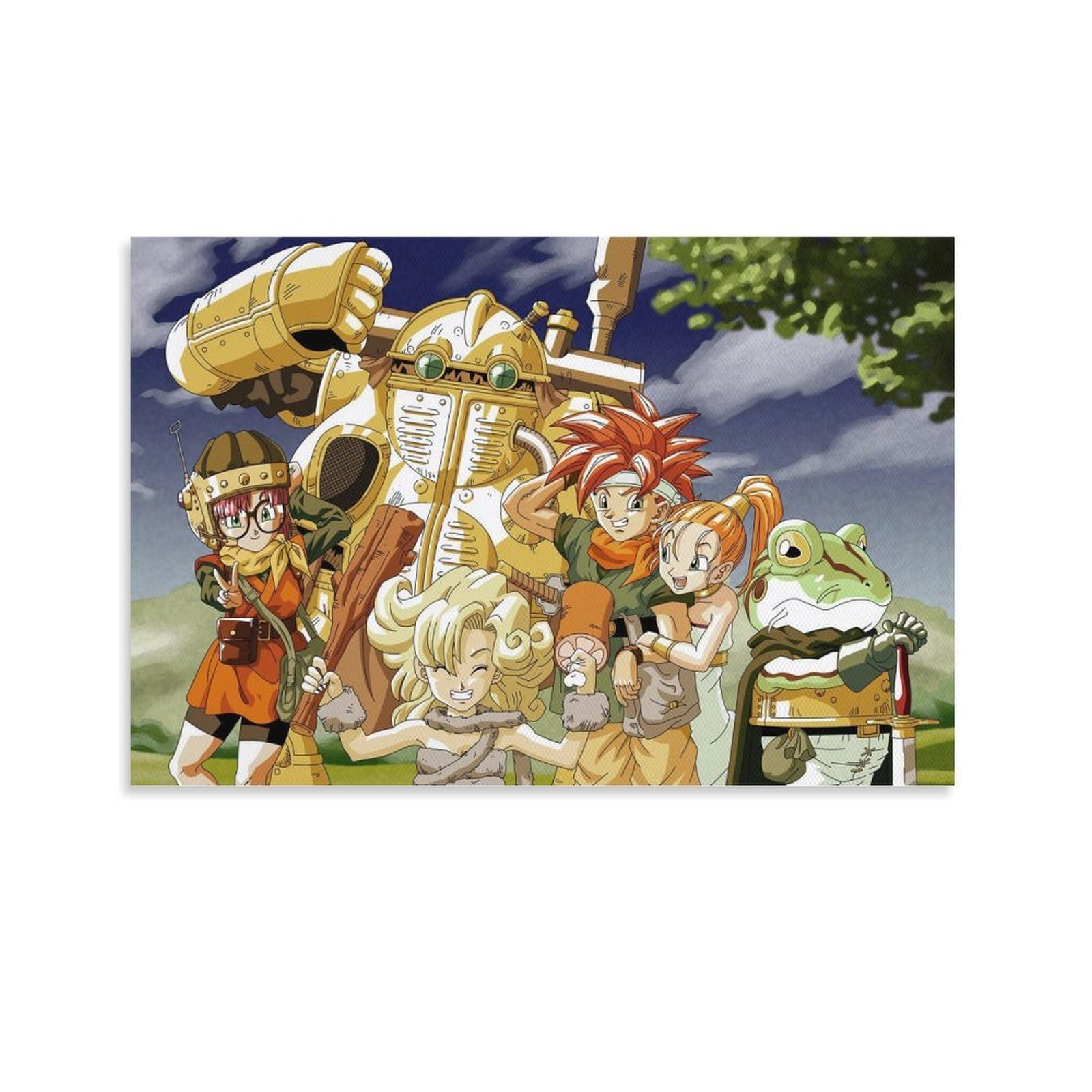 Amazon.co.jp: クロノ・トリガー アートパネル ポスター キャンバス