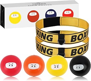 boxing reflex ball headband Reflex Ball, Soft, Boxing Gadgets for Teenage Boys, Kids, Improve Speed, Reaction, Agility, Hand Eye Coordination