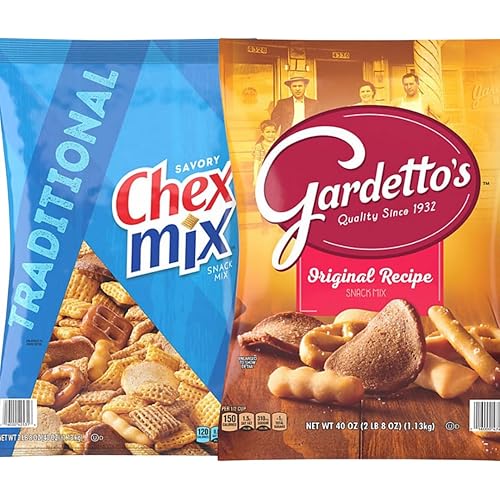 Miniatura 10 de Gardetto's Original Recipe Snack Mix - Bolsa grande de 40 onzas (paquete de 2) (80 onzas en total), mezcla de aperitivos crujientes, aperitivos