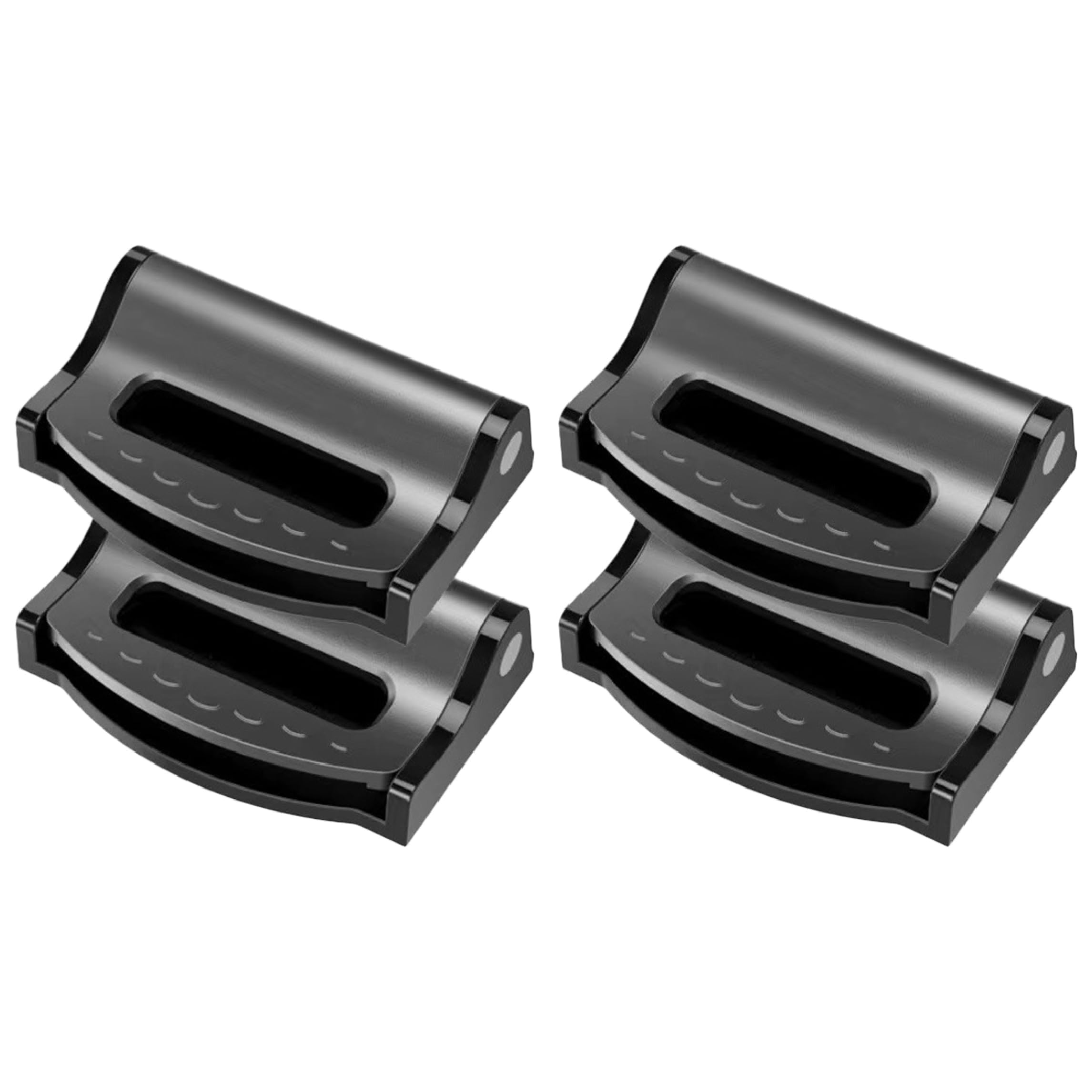 4 Pièces Butée Ceinture de Sécurité Siège Voiture - Pinces Ajusteur Ceinture - Clips pour Se Détendre