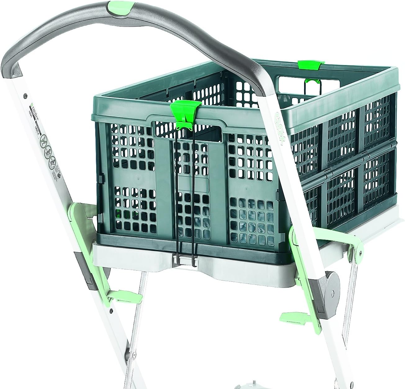 Practical Panda GC055Z Folding Clever Clax Trolley, Extra Folding box