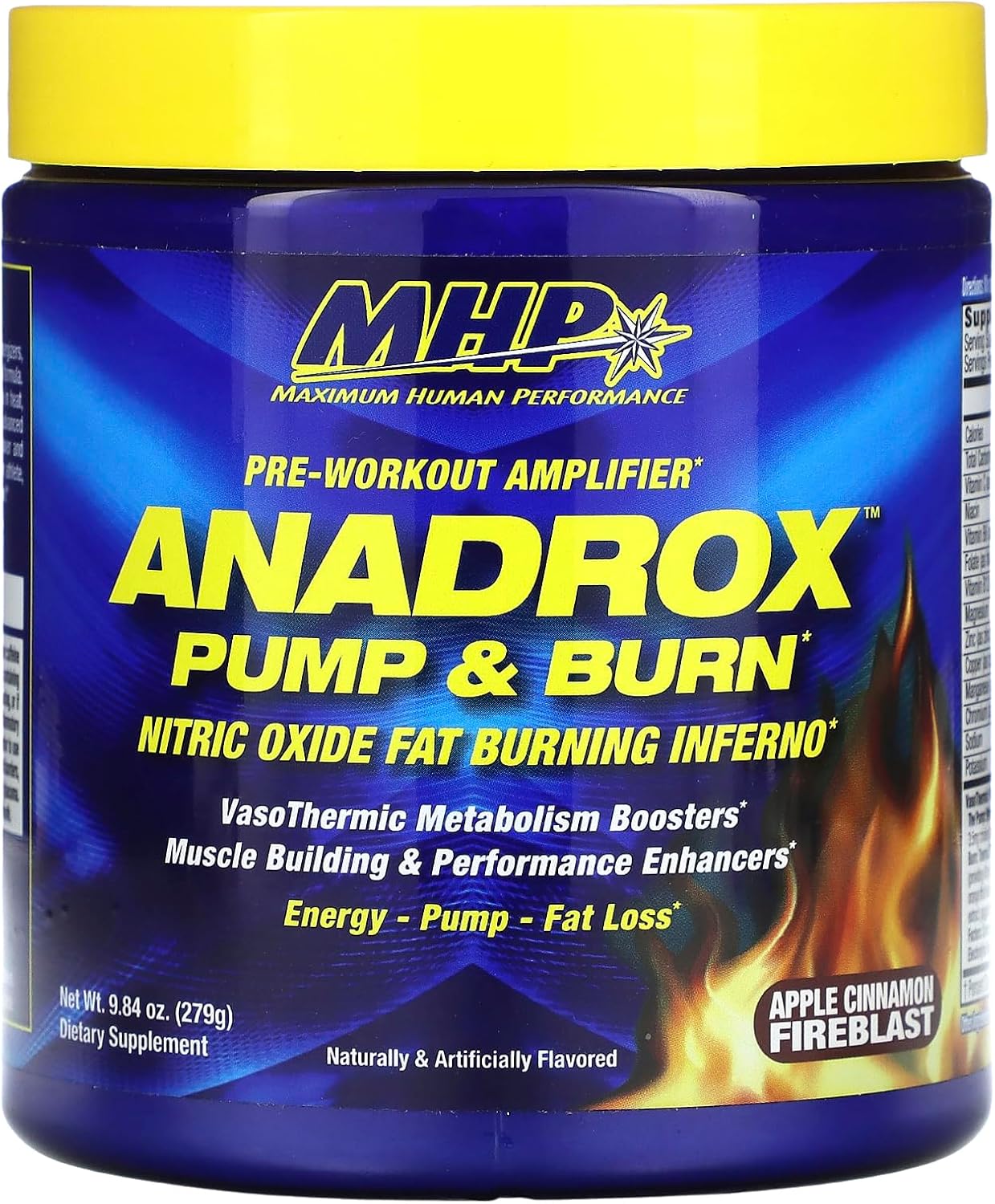 Maximum Human Performance Mhp Anadrox Pre-Workout,... Maximum Human Performance Mhp Anadrox Pre-Workout,...