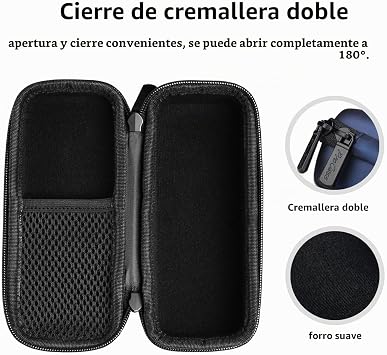 ProCase Case for Philips Norelco OneBlade QP2520/90 QP2520/70 QP2734/30 QP6551/30 QP2824/30 QP6651/30, Travel EVA Case for Electric Hybrid Shaver, Protective Case with Strap - Blue