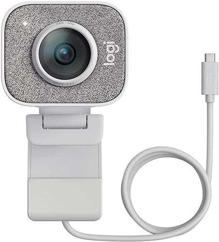 Logitech StreamCam - Blanco - Cámara web de transmisión HD 1080P 60fps (renovada)