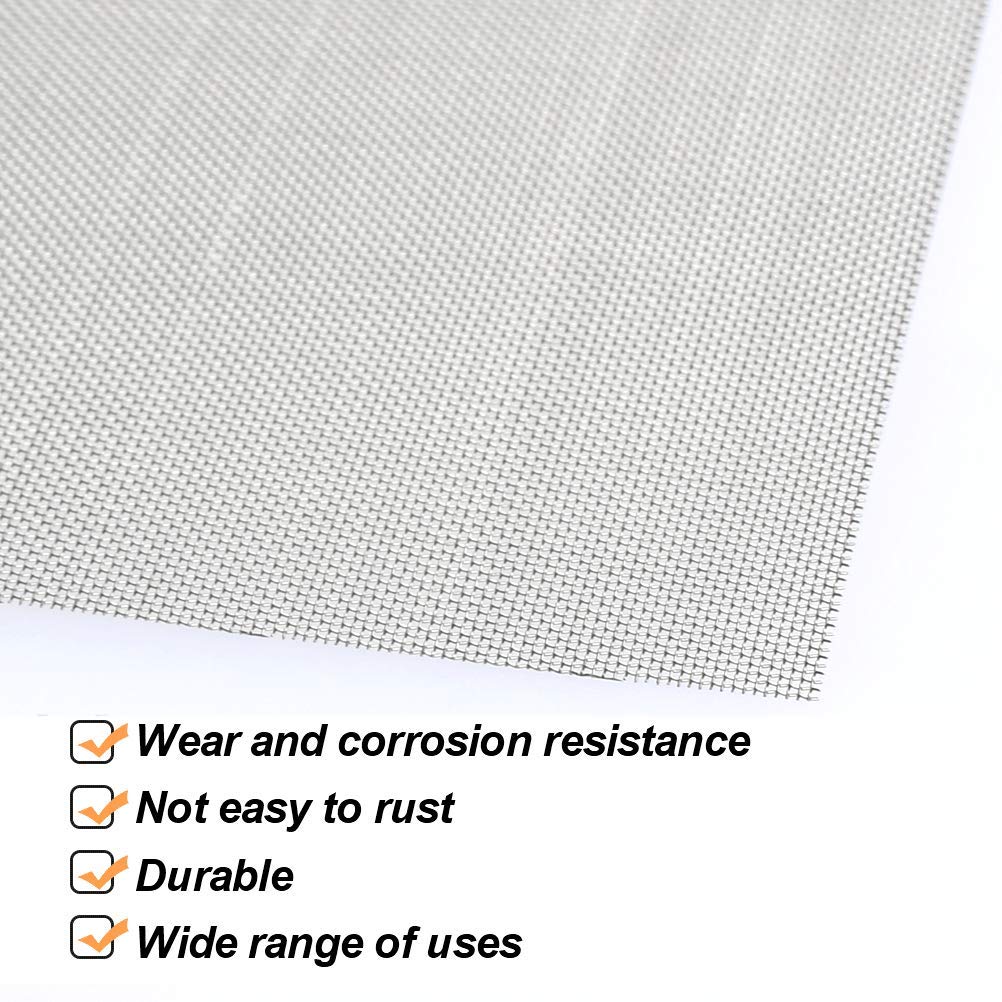 Maglie Acciaio Tessuto Rete Filo Filtro Classificazione Lamiera Seta - Foto 6