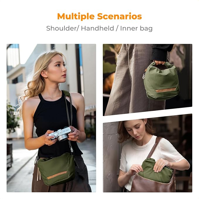 Bolso bandolera compacto para cámara pequeña K&F CONCEPT miniatura 3