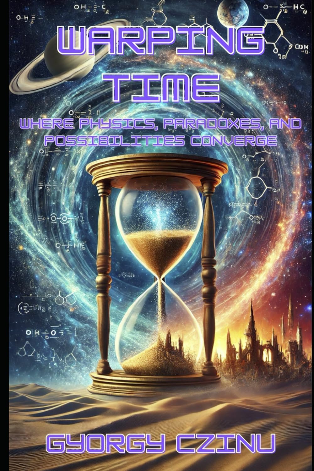 Warping Time Cover: Where physics, paradoxes, and possibilities converge (The Simulation Enigma: Unveiling the Hidden Layers of Reality)