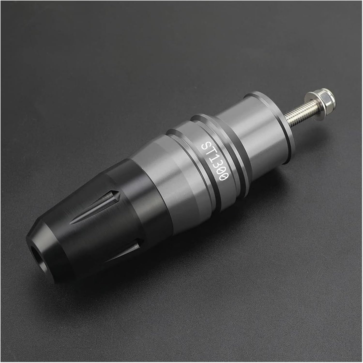 Anti Crash Pad Protector For Honda ST1300 ST1300A ST Aluminum Frame Sliders Engine Guard(A-Gray)