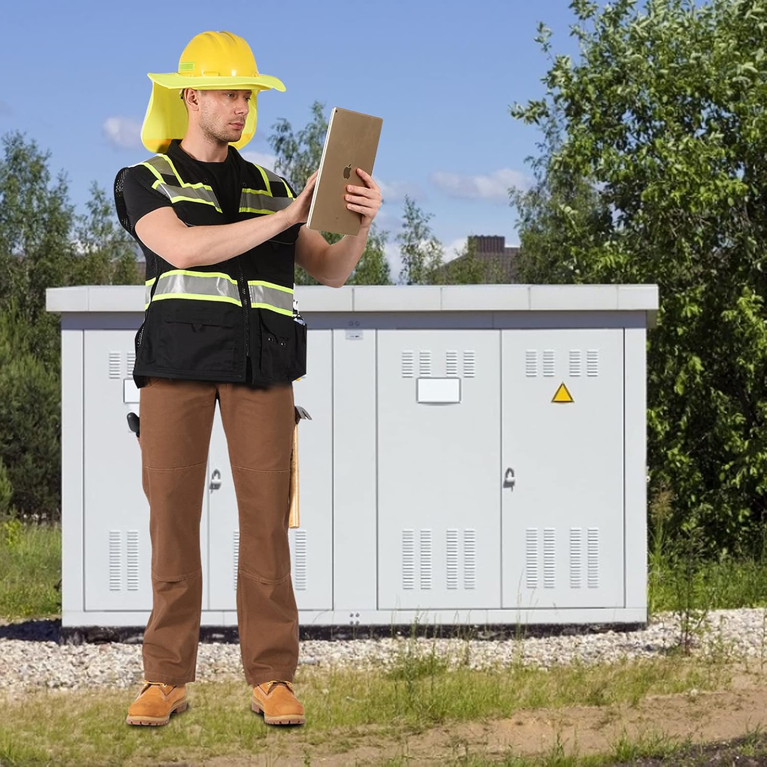 AYKRM Cargo Work Pant Relaxed Straight Fit Heavy Woven Duck Carpenter Jean - Image 5