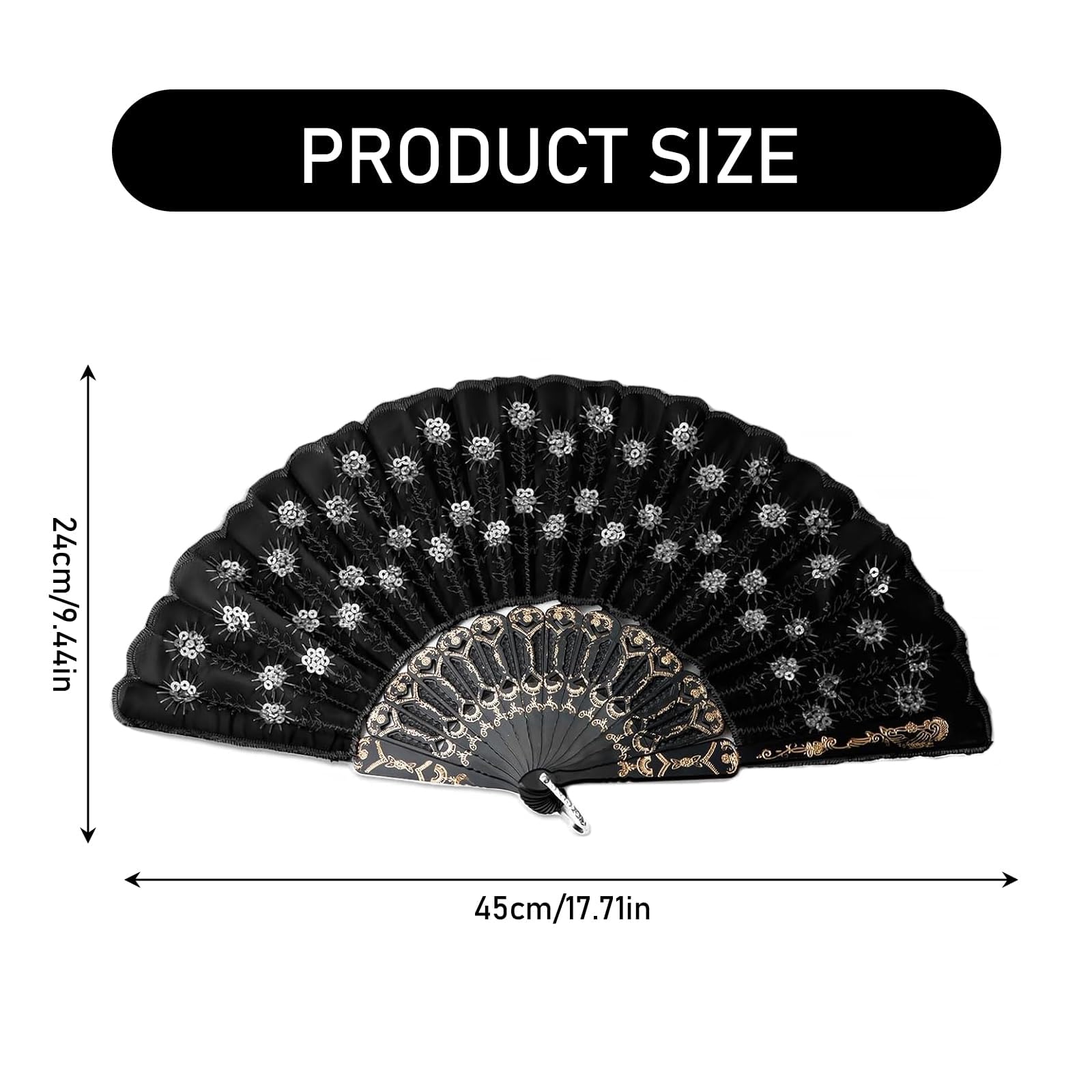 Daisy Fan Party Accessory (1 count) (1/Pkg)