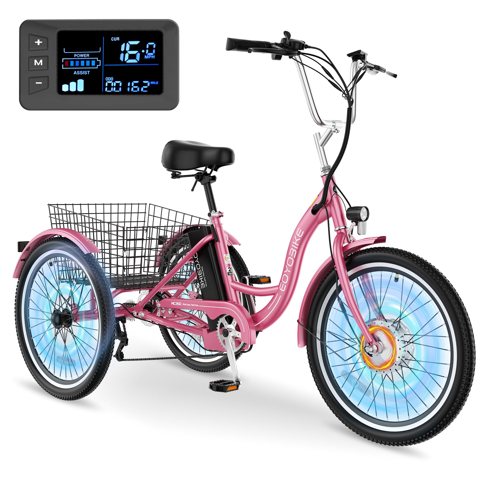 MOPHOTO Electric Tricycle