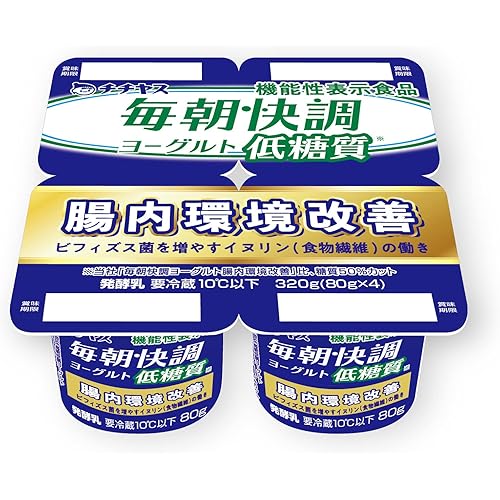 チチヤス 毎朝快調ヨーグルト低糖質 腸内環境改善