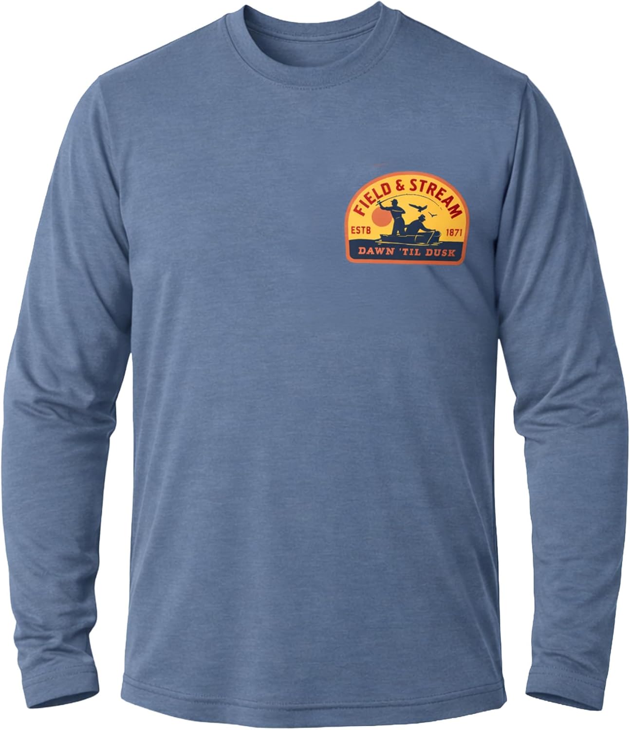 Field & Stream Men's Roll Cast Long Sleeve Performance Tee Shirt with Drirelease