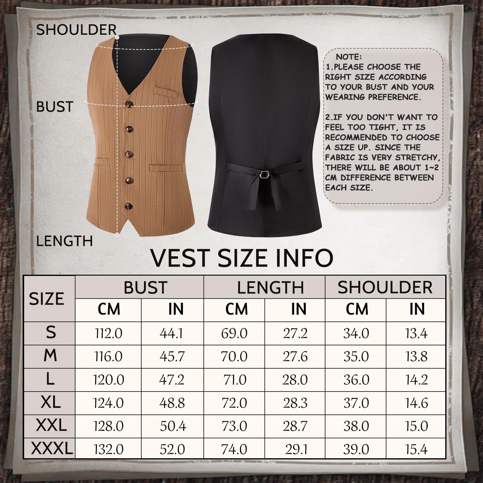 JONRRYIN Kostium męski z lat 20 Dla mężczyzn 20s Mens Costume Accessories (14 w zestawie)