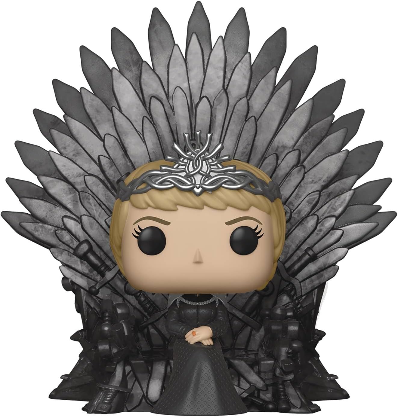 POP! Deluxe: Game 0: Cersei Lannister Sitting on Iron Throne Collectible Figure - Game of Thrones - Collectible Vinyl Figure - Gift Idea - Official Merchandise - for Kids & Adults - TV Fans