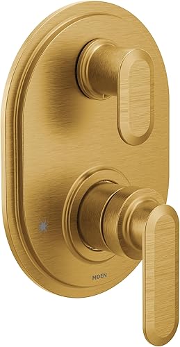 Moen UT33341BG Greenfield M-CORE Serie 3 - Moldura con transferencia, requiere válvula, oro cepillado