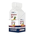 TRUEplus Glucose Gel Pouch, Fruit Punch Flavor, 15g Fast-Acting Carbohydrates, Fat Free, Gluten Free, Quick Support for Low Blood Sugar and Energy, 6 Pack