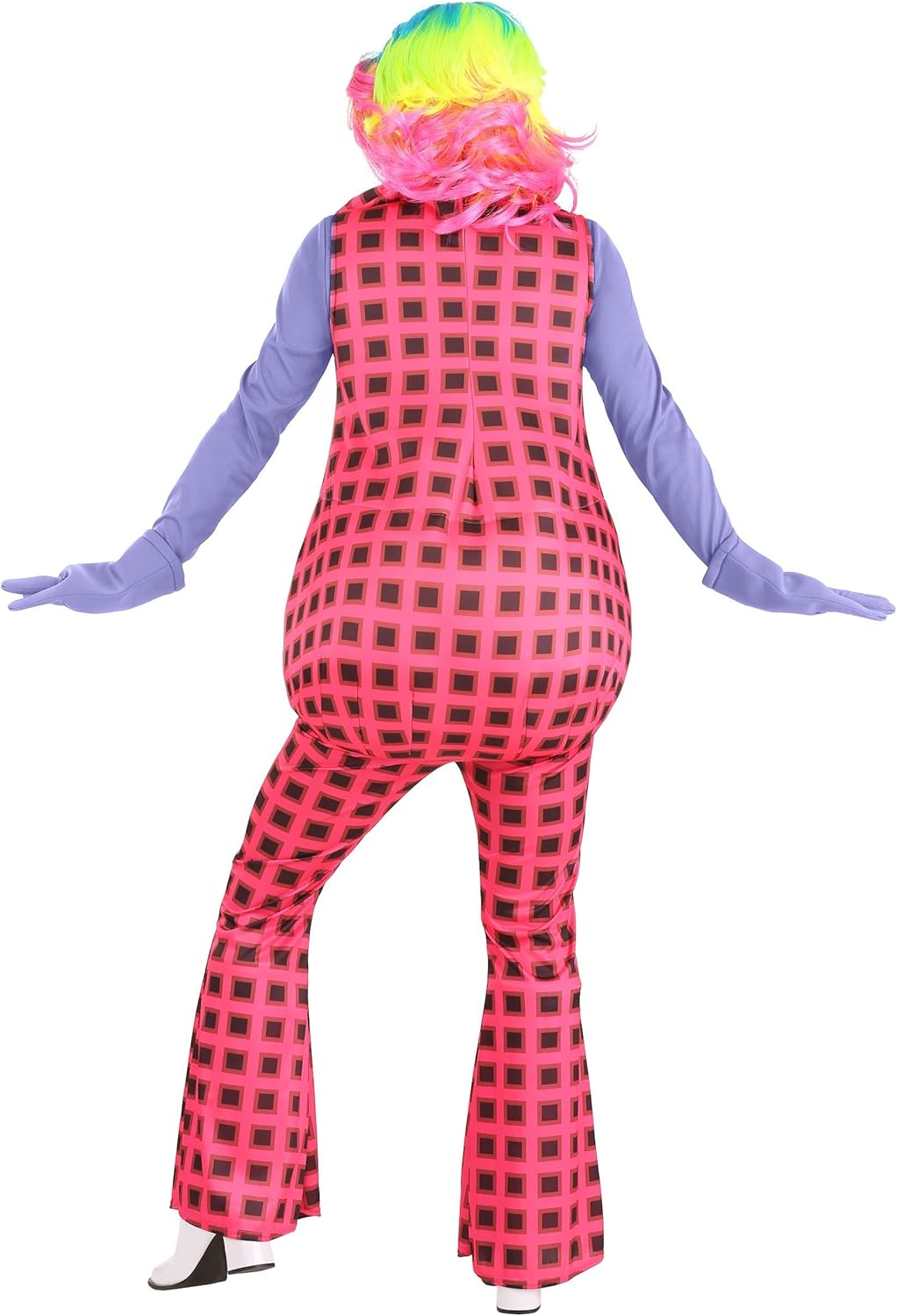Fun Costumes Adult Bridget Trolls Lady Glitter Sparkles Trolls Costume with Wig and Gloves