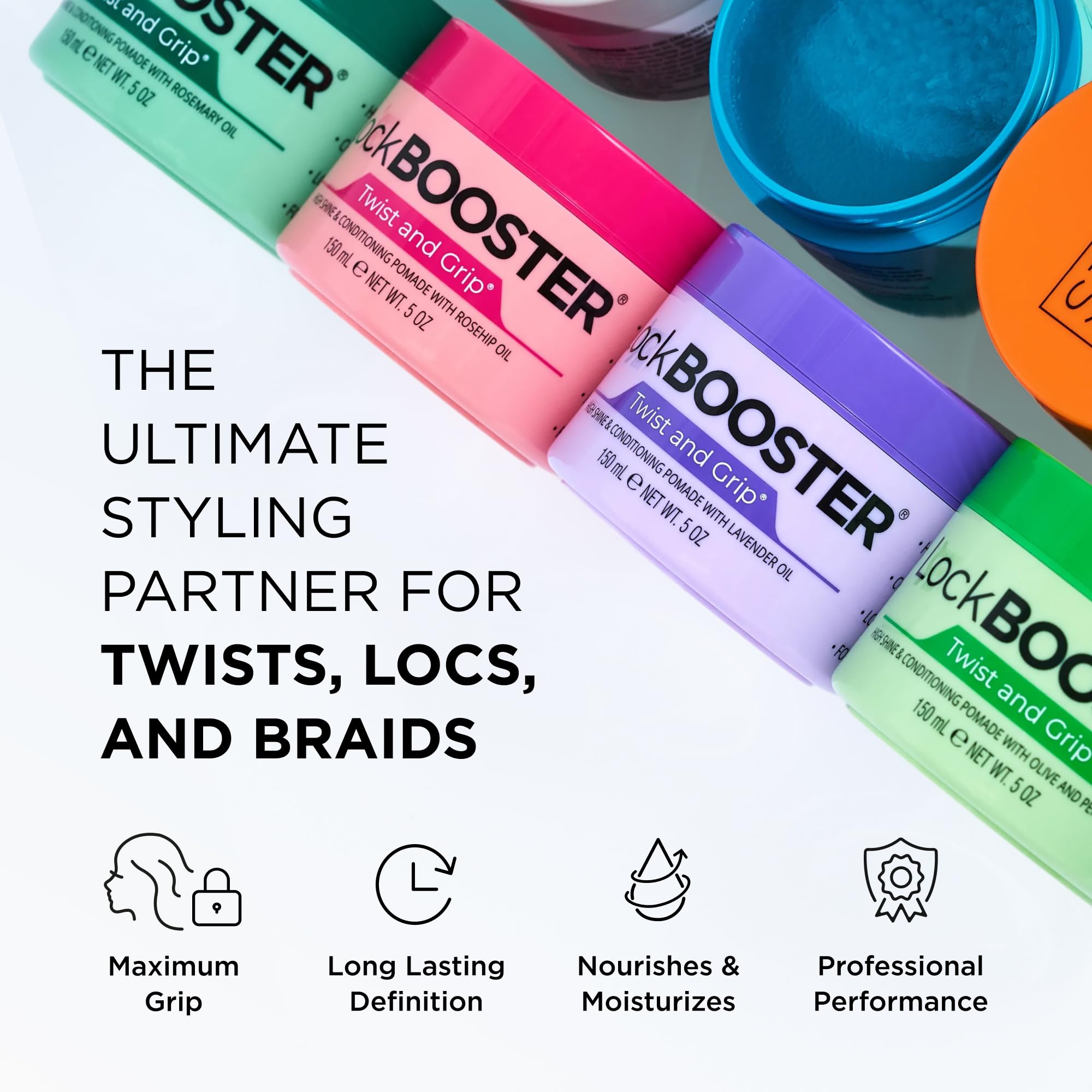 Amazon.com: Style Factor Lock BOOSTER Twist & Grip Braid Gel (5 Oz