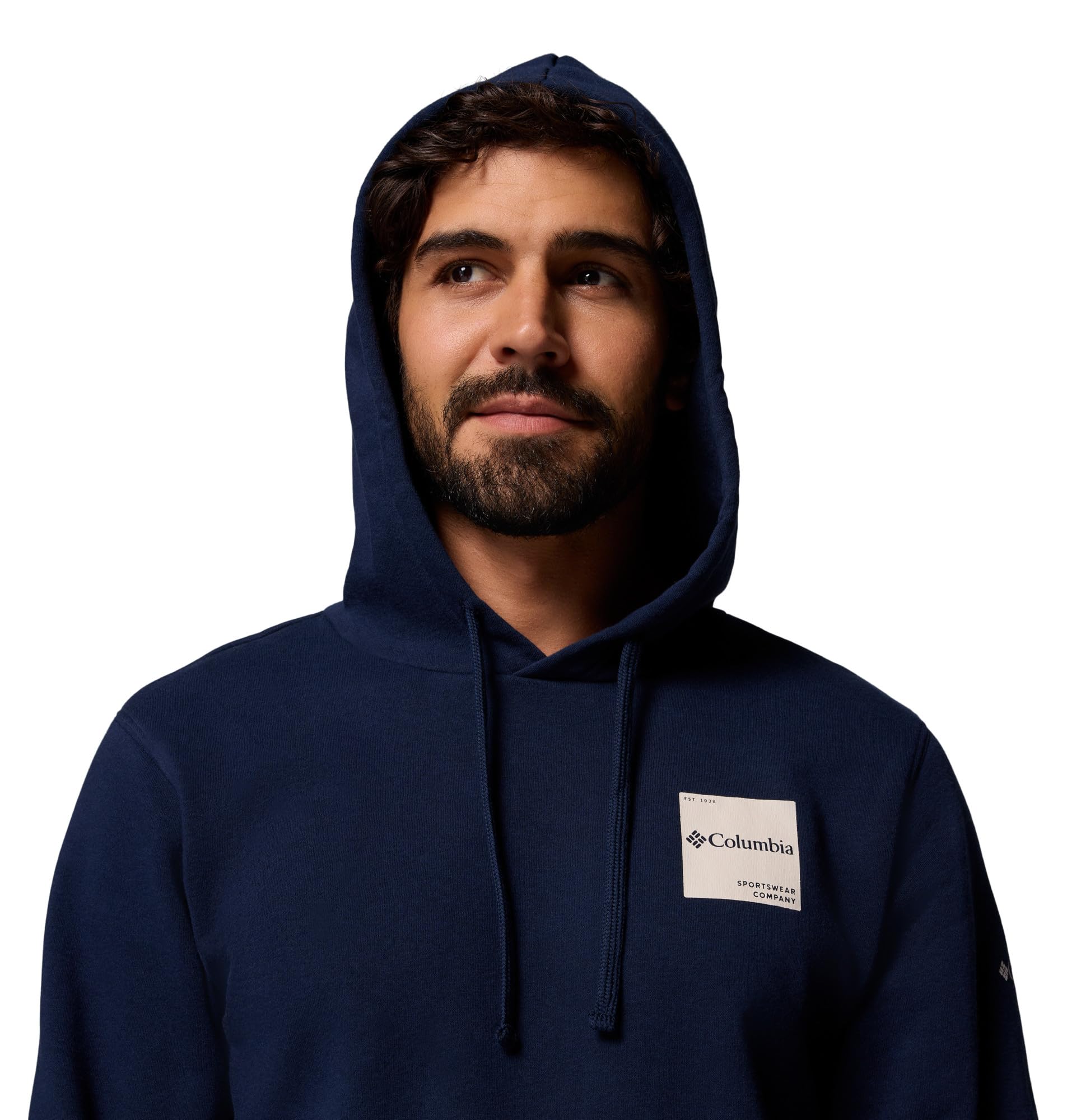 Columbia Męska bluza z kapturem Trek, Collegiate Navy/Boxy Brand, XL