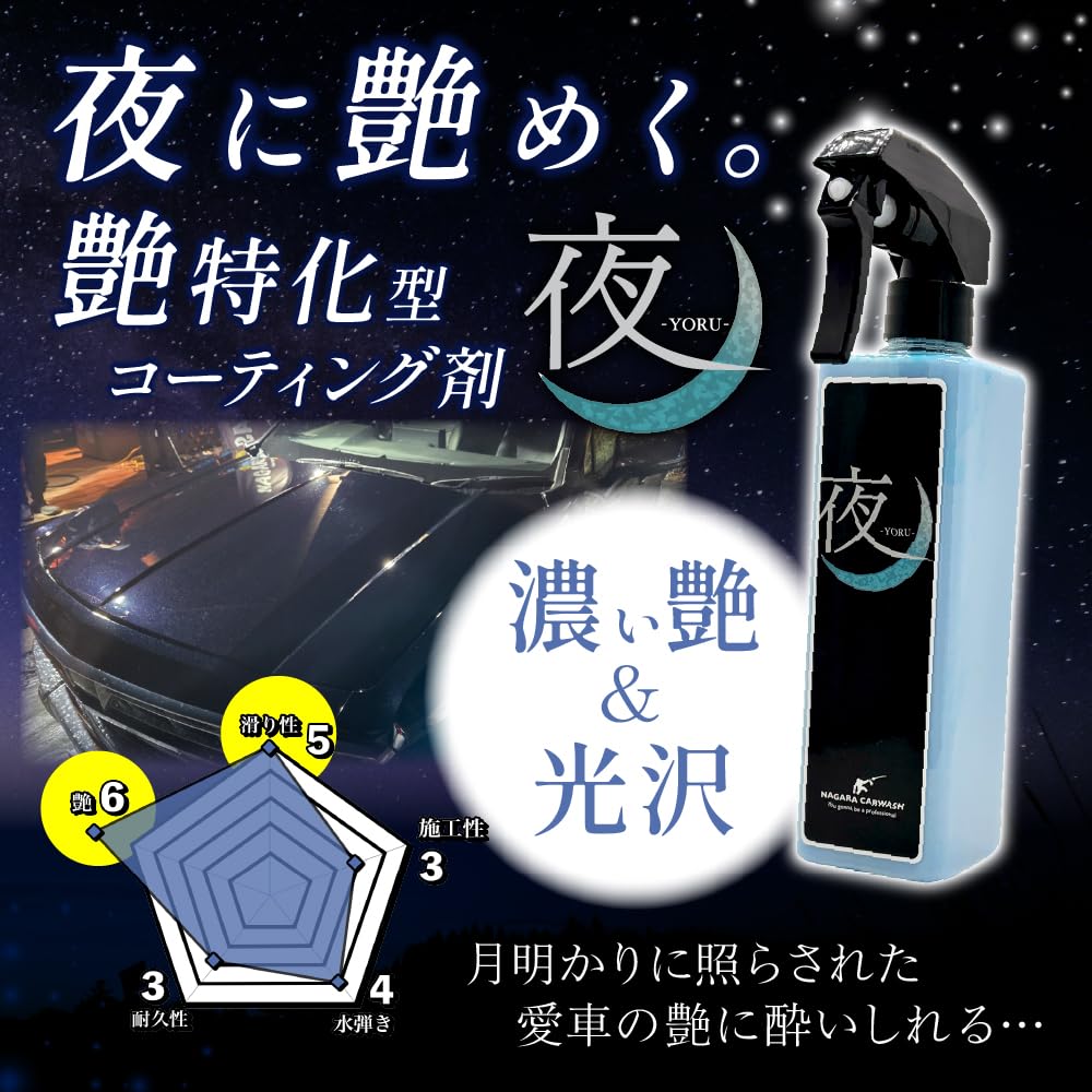 Amazon.co.jp: 【ながら洗車】 夜 『 夜に艶めく。艶特化型簡易